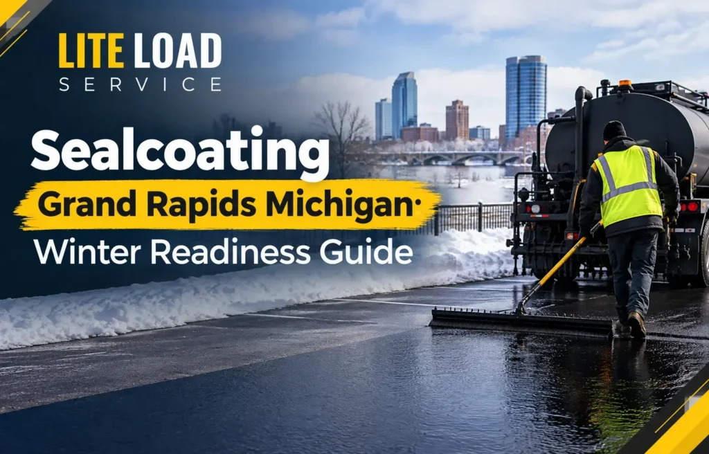 Sealcoating Grand Rapids Michigan: Is Your Asphalt Ready for Winter?